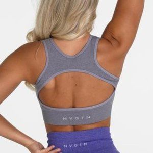 NVGTN Grey Eclipse Seamless Bra